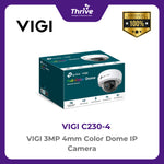 Load image into Gallery viewer, TP-LINK VIGI 3MP 4mm Color Dome IP Camera
