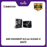 Load image into Gallery viewer, Motherboard MBI H510MHP 4.0 ver 6.0/ddr 4 MATX