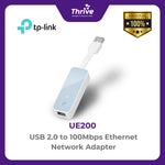 Load image into Gallery viewer, TP-LINK USB 2.0 to 100Mbps Ethernet Network Adapter
