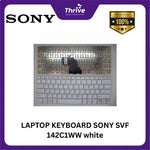 Load image into Gallery viewer, LAPTOP KEYBOARD SONY SVF 142C1WW white
