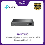 Load image into Gallery viewer, TP-LINK 8-Port Gigabit &amp; 2 SFP Slot L2 Lite Managed Switch
