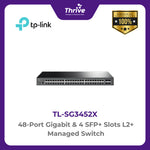Load image into Gallery viewer, TP-LINK 48-Port Gigabit &amp; 4 SFP+ Slots L2+ Managed Switch
