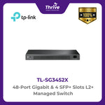 Load image into Gallery viewer, TP-LINK 48-Port Gigabit &amp; 4 SFP+ Slots L2+ Managed Switch
