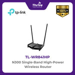 Load image into Gallery viewer, TP-LINK N300 Single-Band High-Power Wireless Router
