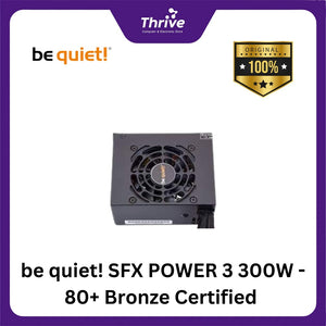 be quiet! SFX POWER 3 300W - 80+ Bronze Certified - 3 Years Warranty - Number 1 PSU in Germany