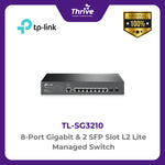 Load image into Gallery viewer, TP-LINK 8-Port Gigabit &amp; 2 SFP Slot L2 Lite Managed Switch
