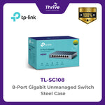 Load image into Gallery viewer, TP-LINK 8-Port Gigabit Unmanaged Switch Steel Case
