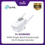 Load image into Gallery viewer, TP-LINK N300 Single-Band Passthrough Wi-Fi Range Extender
