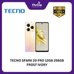 Load image into Gallery viewer, TECNO SPARK 20 PRO 12GB 256GB FROST IVORY
