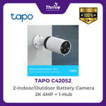 Load image into Gallery viewer, TP-LINK 2-Indoor/Outdoor Battery Camera 2K 4MP + 1-Hub
