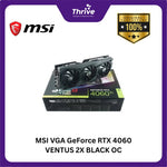 Load image into Gallery viewer, MSI VGA GeForce RTX 4060 VENTUS 2X BLACK OC