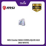 Load image into Gallery viewer, MSI Cooler MAG CORELIQUID A13 360 WHITE