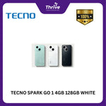 Load image into Gallery viewer, TECNO SPARK GO 1 4GB 128GB WHITE
