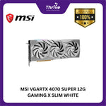 Load image into Gallery viewer, MSI VGARTX 4070 SUPER 12G GAMING X SLIM WHITE