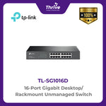 Load image into Gallery viewer, TP-LINK 16-Port Gigabit Desktop/Rackmount Unmanaged Switch
