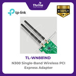 Load image into Gallery viewer, TP-LINK N300 Single-Band Wireless PCI Express Adapter

