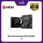 Load image into Gallery viewer, MSI Motherboard PRO H510M-A