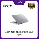 Load image into Gallery viewer, Keyboard Laptop ACER A314-41 Silver With Back Light