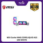 Load image into Gallery viewer, MSI Cooler MAG CORELIQUID A13 240 WHITE