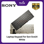 Load image into Gallery viewer, Laptop Keypad For Son Sve14 White
