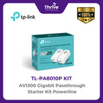 Load image into Gallery viewer, TP-LINK AV1300 Gigabit Passthrough Starter Kit Powerline
