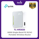 Load image into Gallery viewer, TP-LINK N300 Single-Band FE 3G/4G Portable Wireless Router
