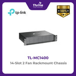 Load image into Gallery viewer, TP-LINK 14-Slot 2 Fan Rackmount Chassis
