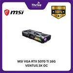 Load image into Gallery viewer, MSI VGA RTX 5070 Ti 16G VENTUS 3X OC