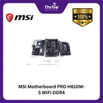 Load image into Gallery viewer, MSI Motherboard PRO H610M-S WIFI DDR4