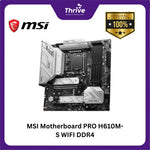 Load image into Gallery viewer, MSI Motherboard PRO H610M-S WIFI DDR4