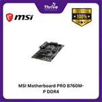 Load image into Gallery viewer, MSI Motherboard PRO B760M-P DDR4