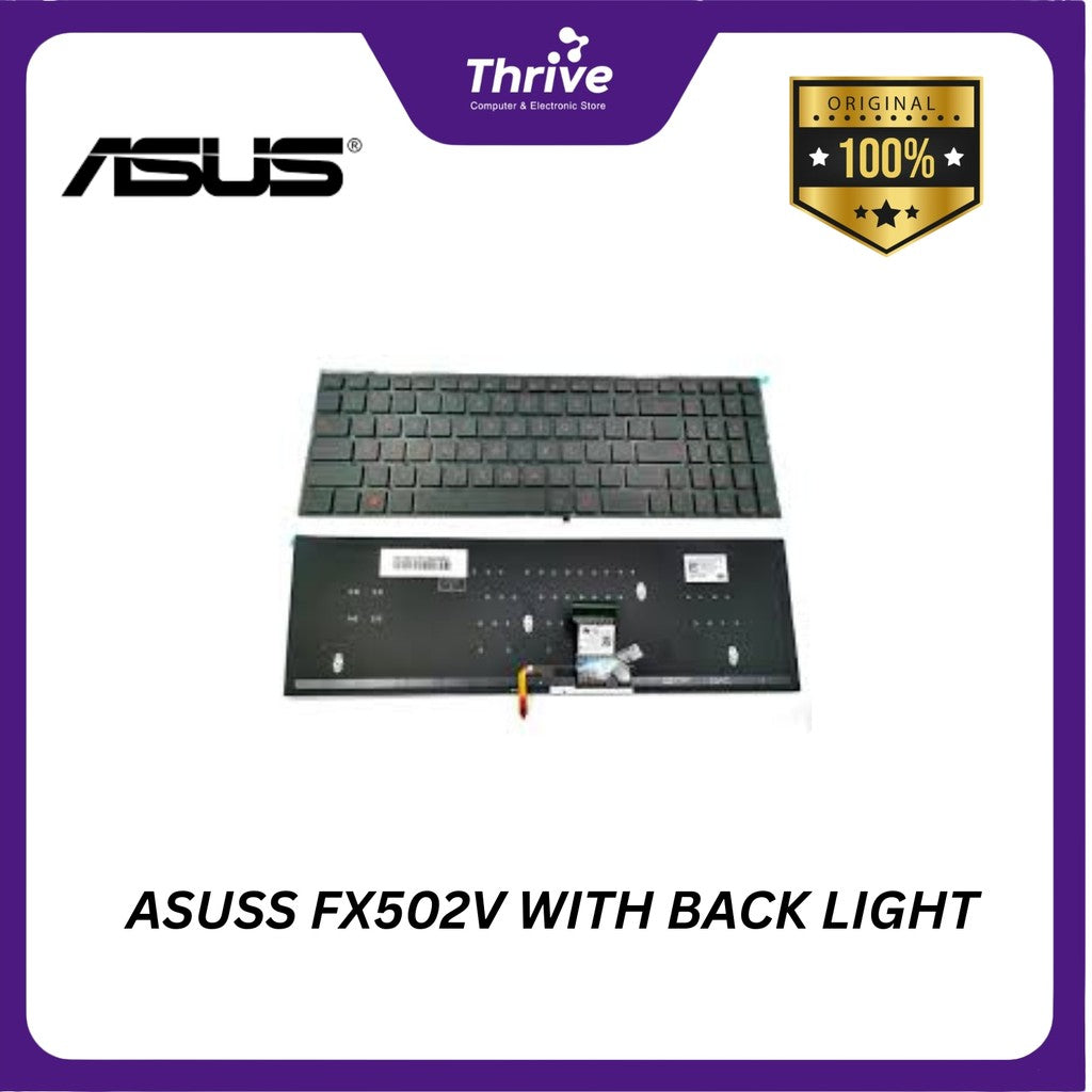Clavier Asus FX502V – Pour Pièces Ou Réparation – Disposition AZERTY