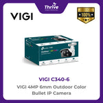 Load image into Gallery viewer, TP-LINK VIGI 4MP 6mm Outdoor Color Bullet IP Camera

