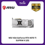 Load image into Gallery viewer, MSI VGA GeForce RTX 4070 Ti SUPRIM X 12G