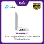 Load image into Gallery viewer, TP-LINK N300 Single-Band FE 3G/4G Mobile Wireless Router
